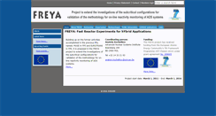 Desktop Screenshot of freya.sckcen.be