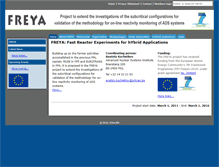 Tablet Screenshot of freya.sckcen.be